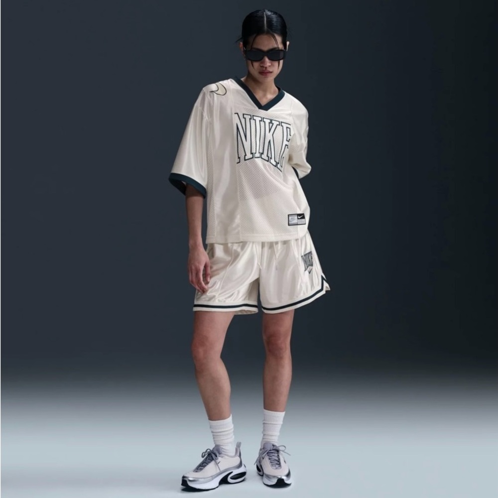 Nike Women's Athletic Shorts in Cream